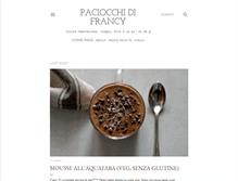 Tablet Screenshot of paciocchidifrancy.com
